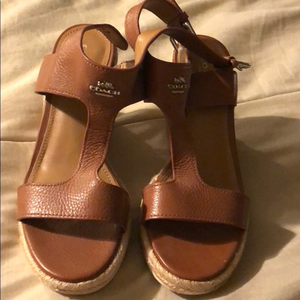 Coach wedges